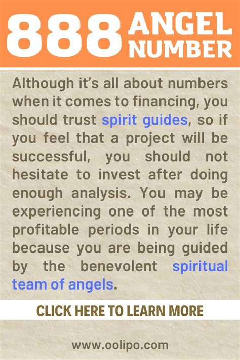 Angel Number 888 Meaning & Symbolism; 8 Reasons .